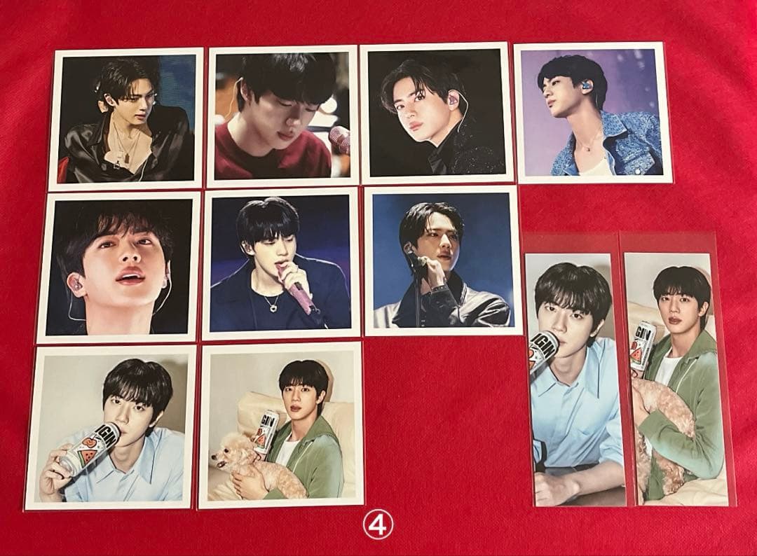 BTS 正方形両面フォト♡Jin