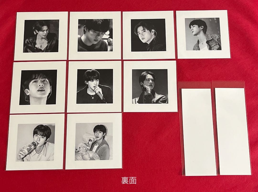 BTS 正方形両面フォト♡Jin
