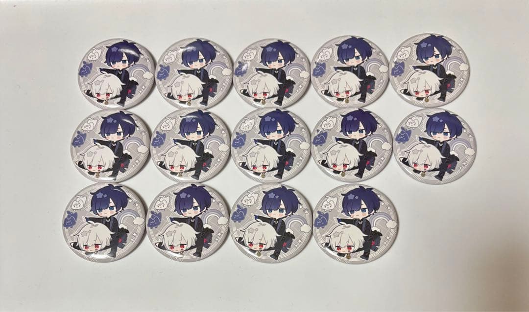 43出品 そらる まふまふ AtRユニット飛行機缶バッジ 14個