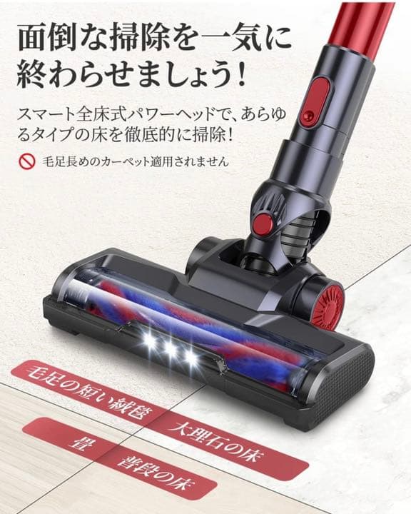 【新品未使用】【2022業界新登場】 掃除機 コードレス 20000pa