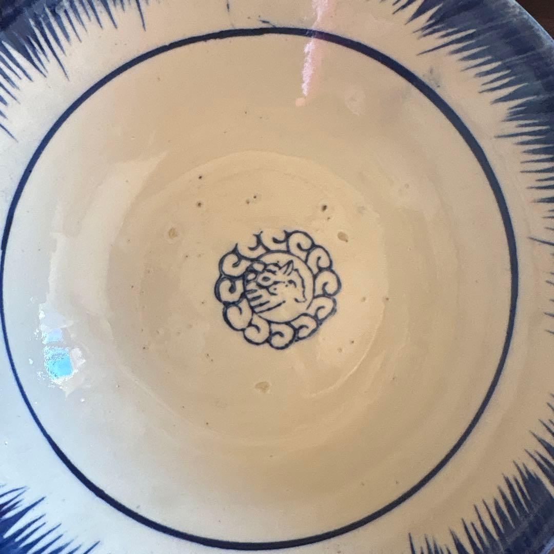 ベトナムヴィンテージソンベ焼き深皿3枚セット