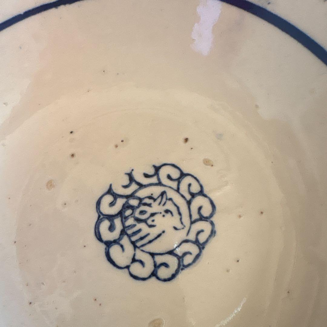 ベトナムヴィンテージソンベ焼き深皿3枚セット