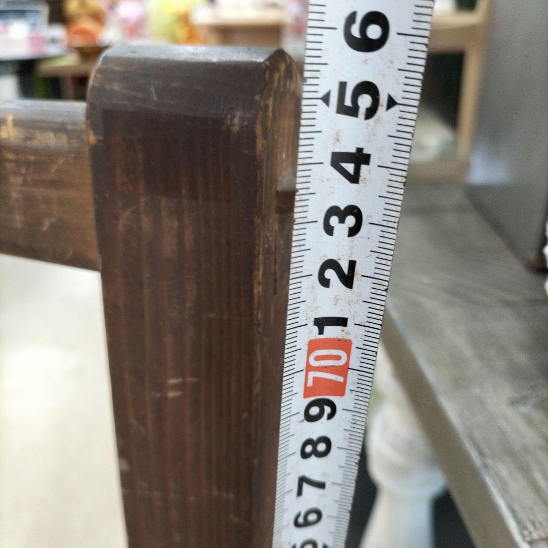 レトロ家具　木製スラットチェア