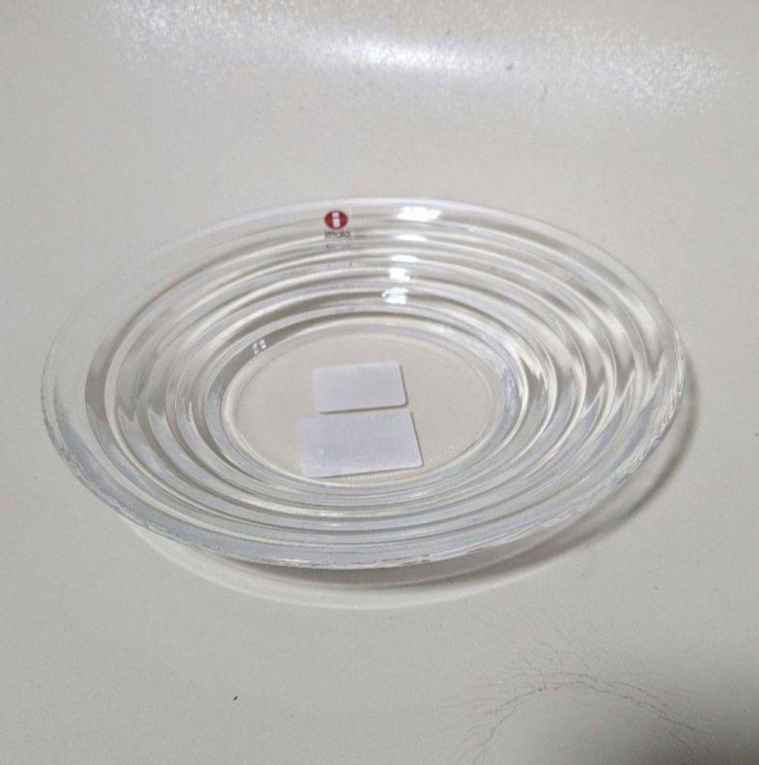 【新品・未使用】　イッタラ プレート クリア 17.5cm アイノ・アアルト