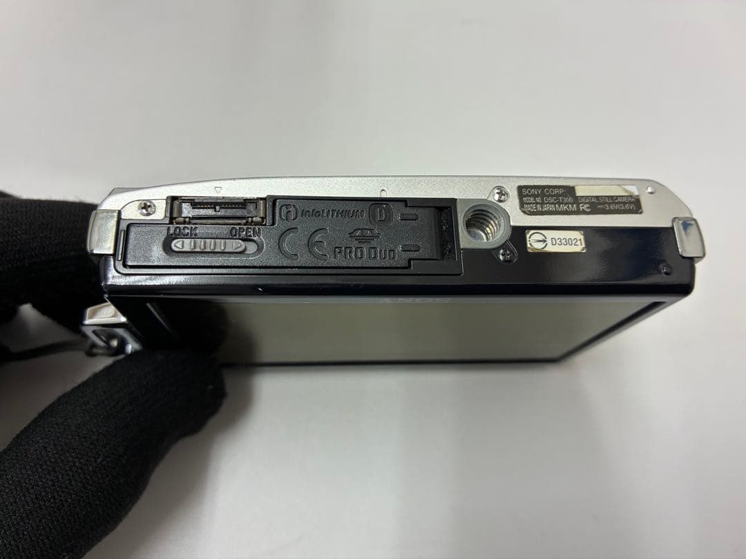 【動作確認済み】SONY CYBERSHOT DSC-T300