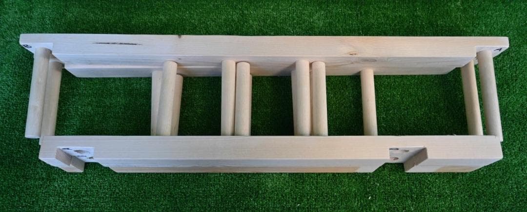 織り機 / 整経台 簡単組み立て式 5段 Y