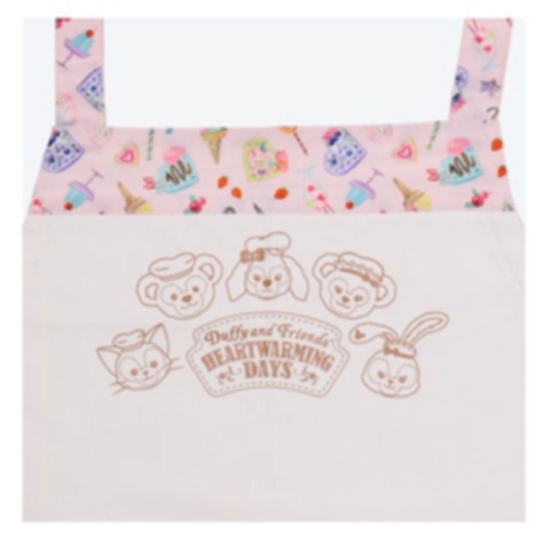 ミトン付き♡ ダッフィ　エプロン　ハートウォーミングデイズ　2020