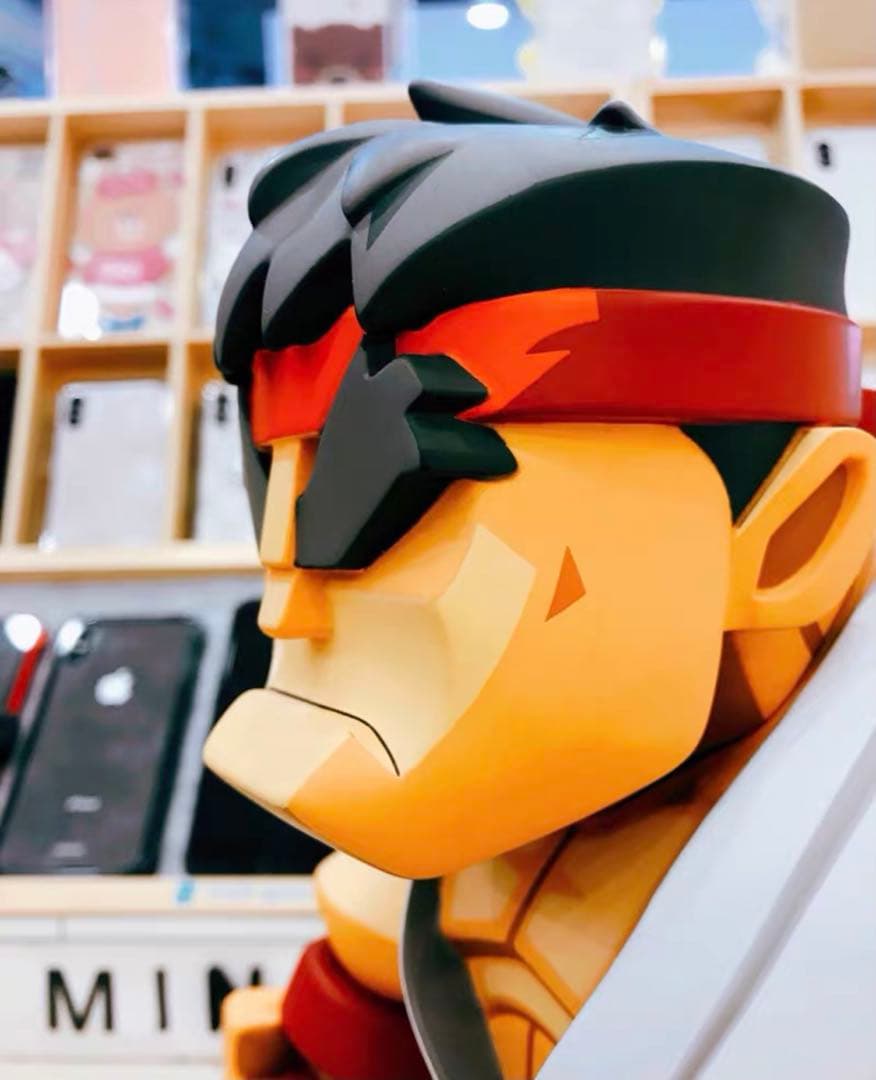 リュウ　ストリートファイター　二次元彩色　巨大可動　塗装済み完成品　フィギュア