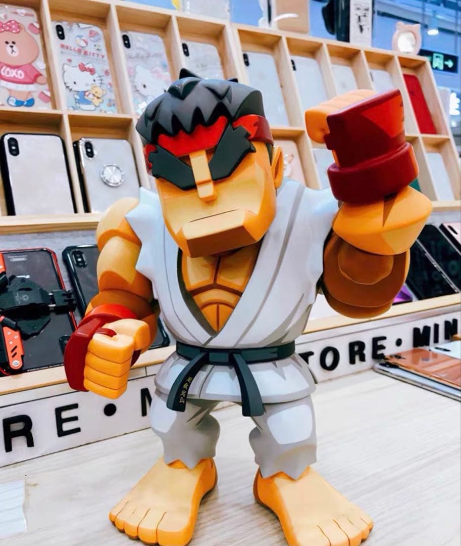 リュウ　ストリートファイター　二次元彩色　巨大可動　塗装済み完成品　フィギュア