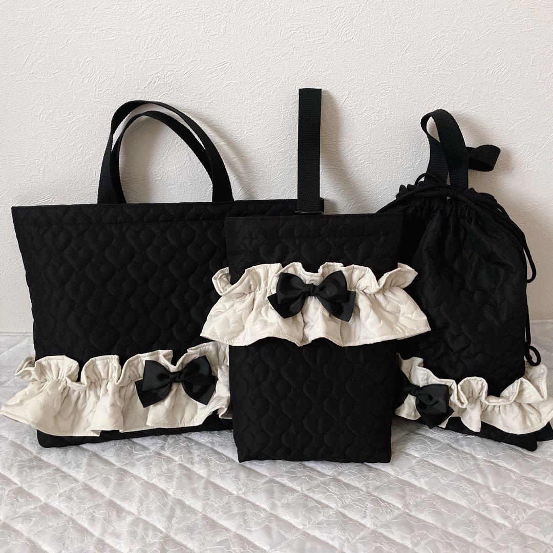 chi---様リクエスト❤︎レッスンバッグ.体操服袋.上靴袋