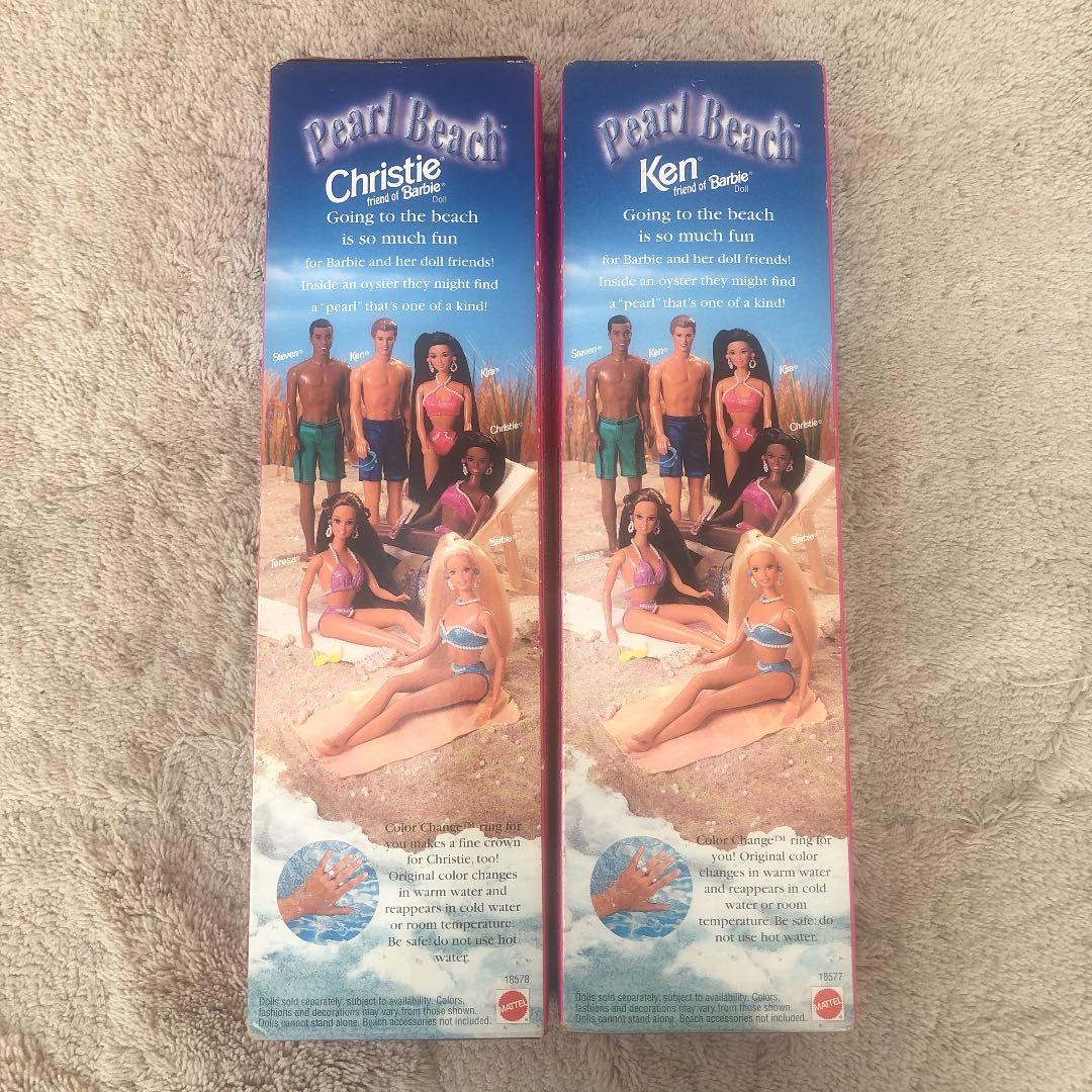 人形 Barbie friend Christie & Ken