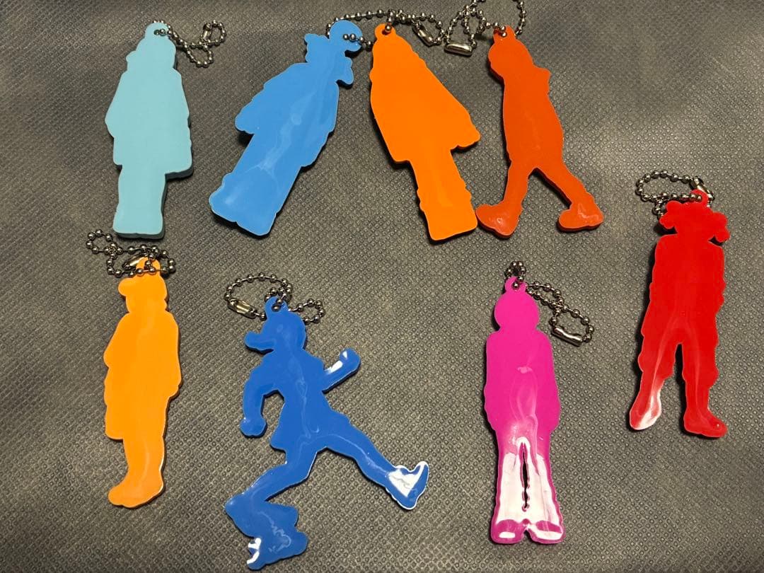PEOPLE1 MV主人公 ラバーキーチェーン 全7種セット