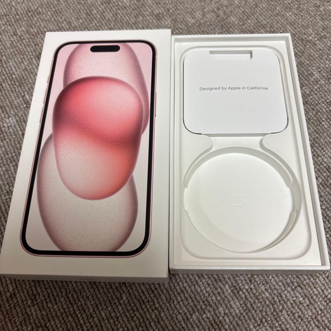【美品】Apple iPhone15 128GB ピンク 本体