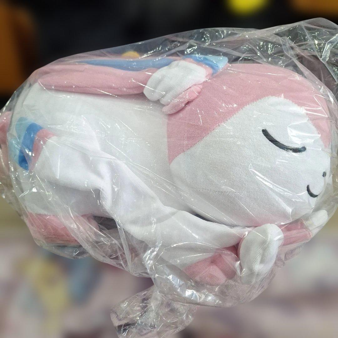 未開封あり　すやすや　シャワーズ　ニンフィア　リーフィア　ポケモンセンター