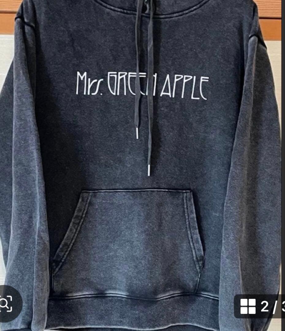 Mrs. GREEN APPLE バベルの塔 フーディ ブラックMサイズ