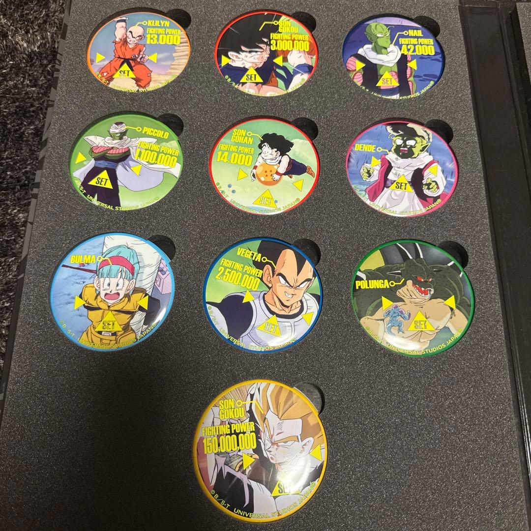 ドラゴンボール usj コレクタブル缶バッジ コンプリートセット