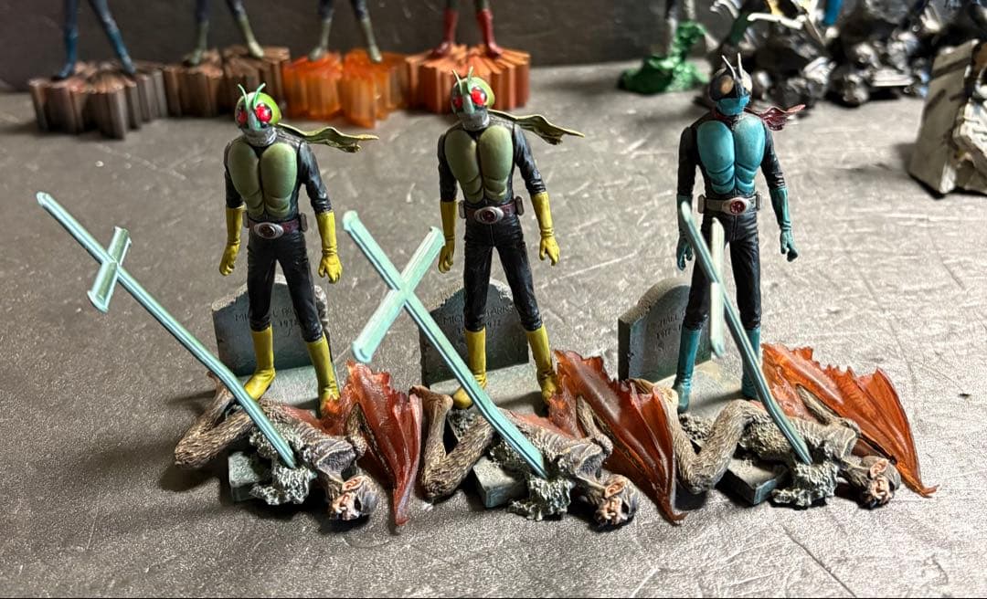 SIC 匠魂　仮面ライダー 19点まとめ売り リペイント品含む