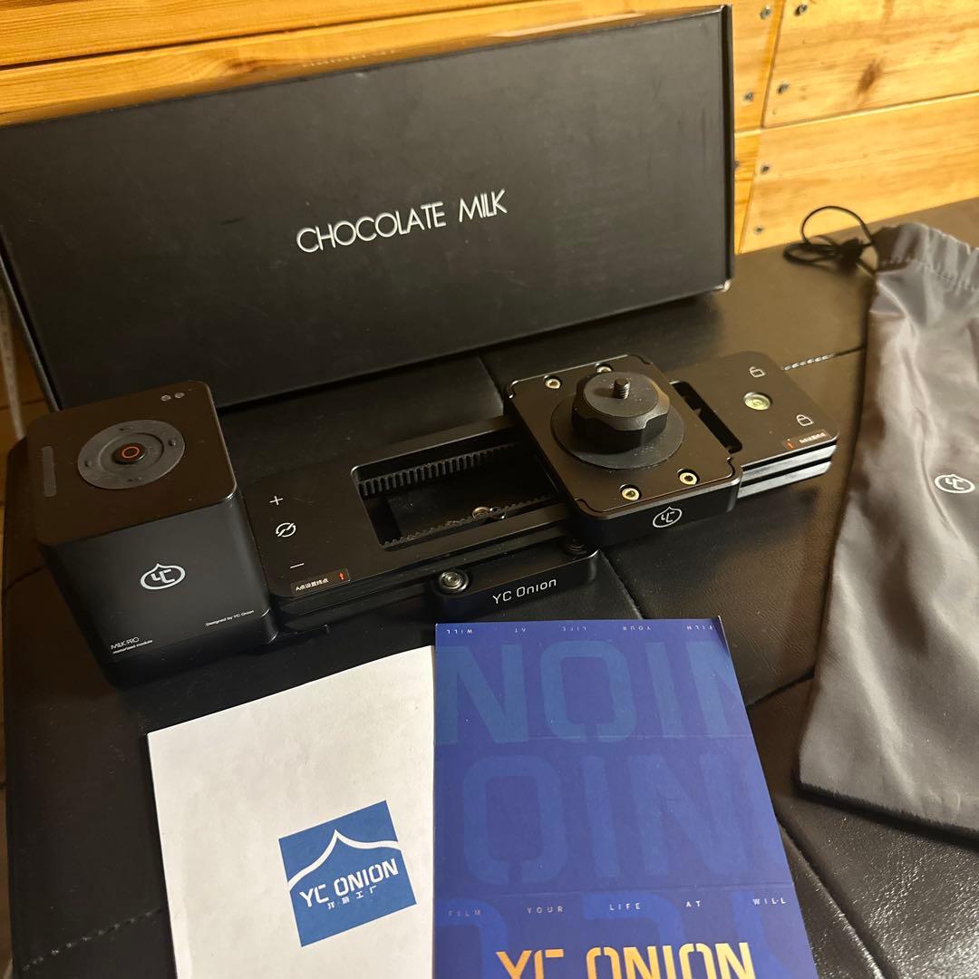 YC Onionオニオンチョコレートミルクカメラスライダー電動APPコントロール