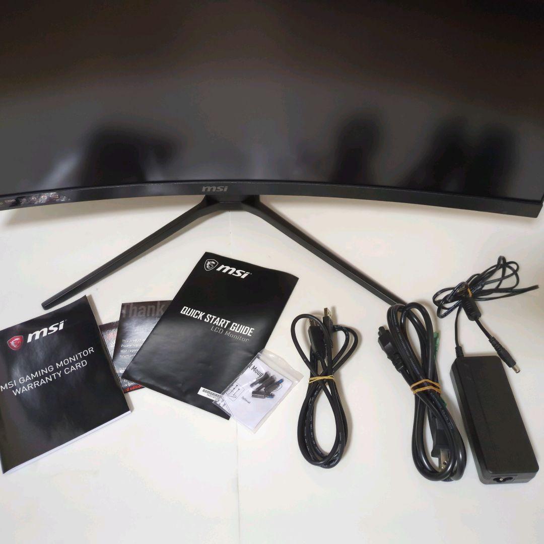 訳アリ msi 4kモニター MAG321CURV 湾曲モニター