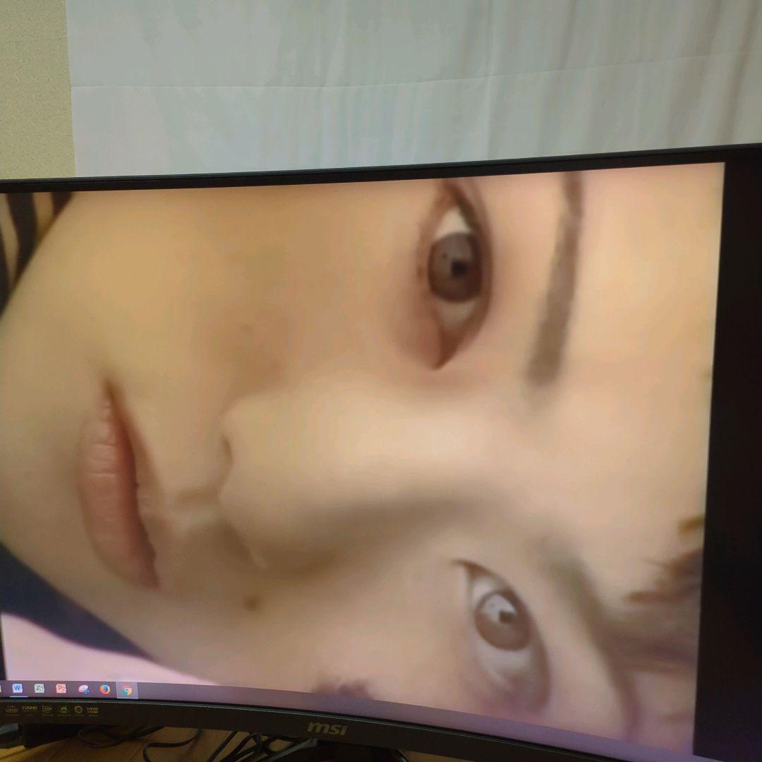 訳アリ msi 4kモニター MAG321CURV 湾曲モニター