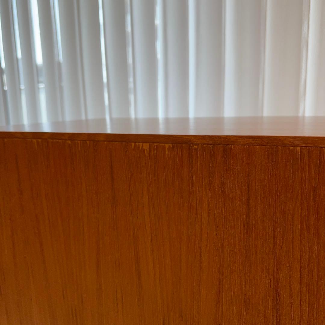 CHLOROS 北欧 ワイドチェスト 116cm チーク クロロス