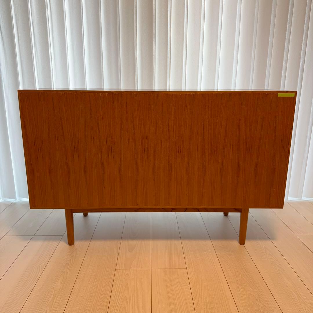 CHLOROS 北欧 ワイドチェスト 116cm チーク クロロス