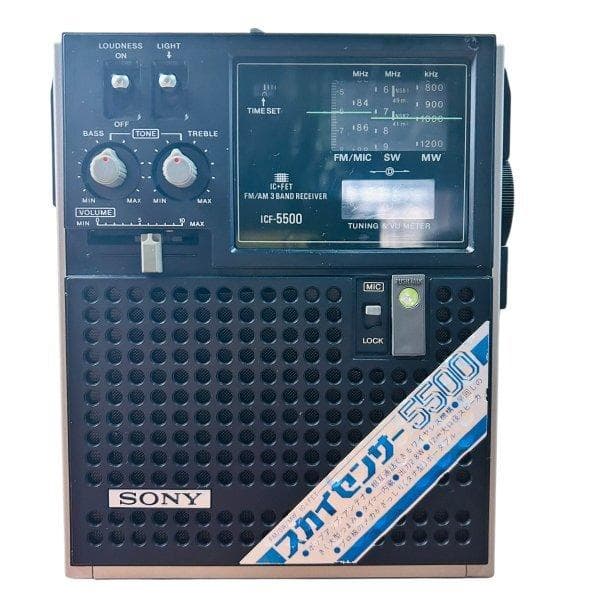 SONY ソニー ICF-5500 スカイセンサー 3バンドレシーバー