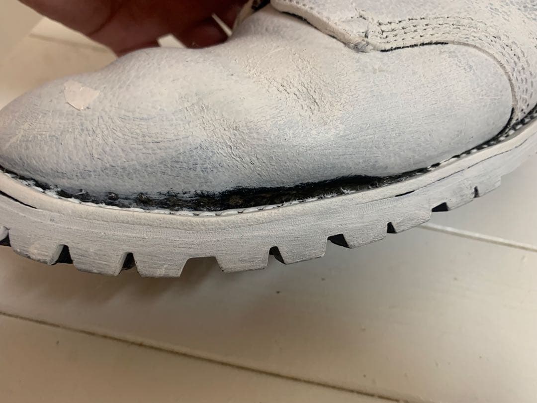 Marbot VINTAGE フランス軍 ペンキペイント ミリタリーブーツ 44