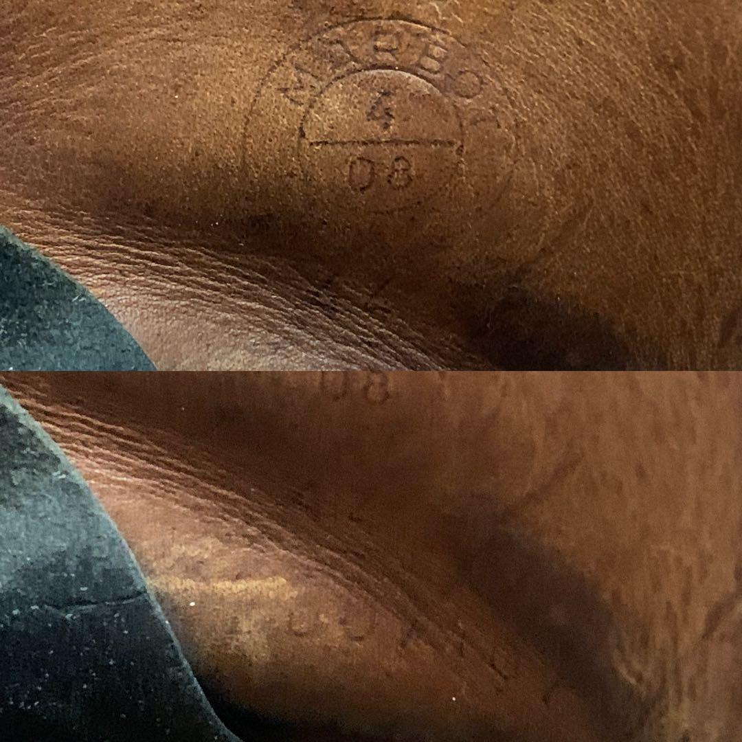 Marbot VINTAGE フランス軍 ペンキペイント ミリタリーブーツ 44