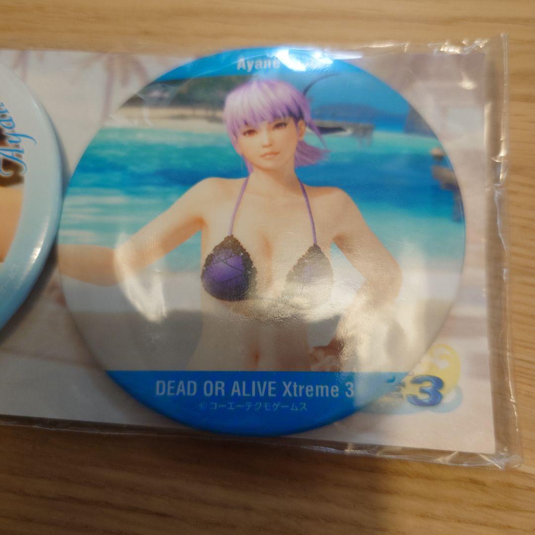 DOAXVV DOAX3 あやね　缶バッジ　缶バッヂ　3個セット