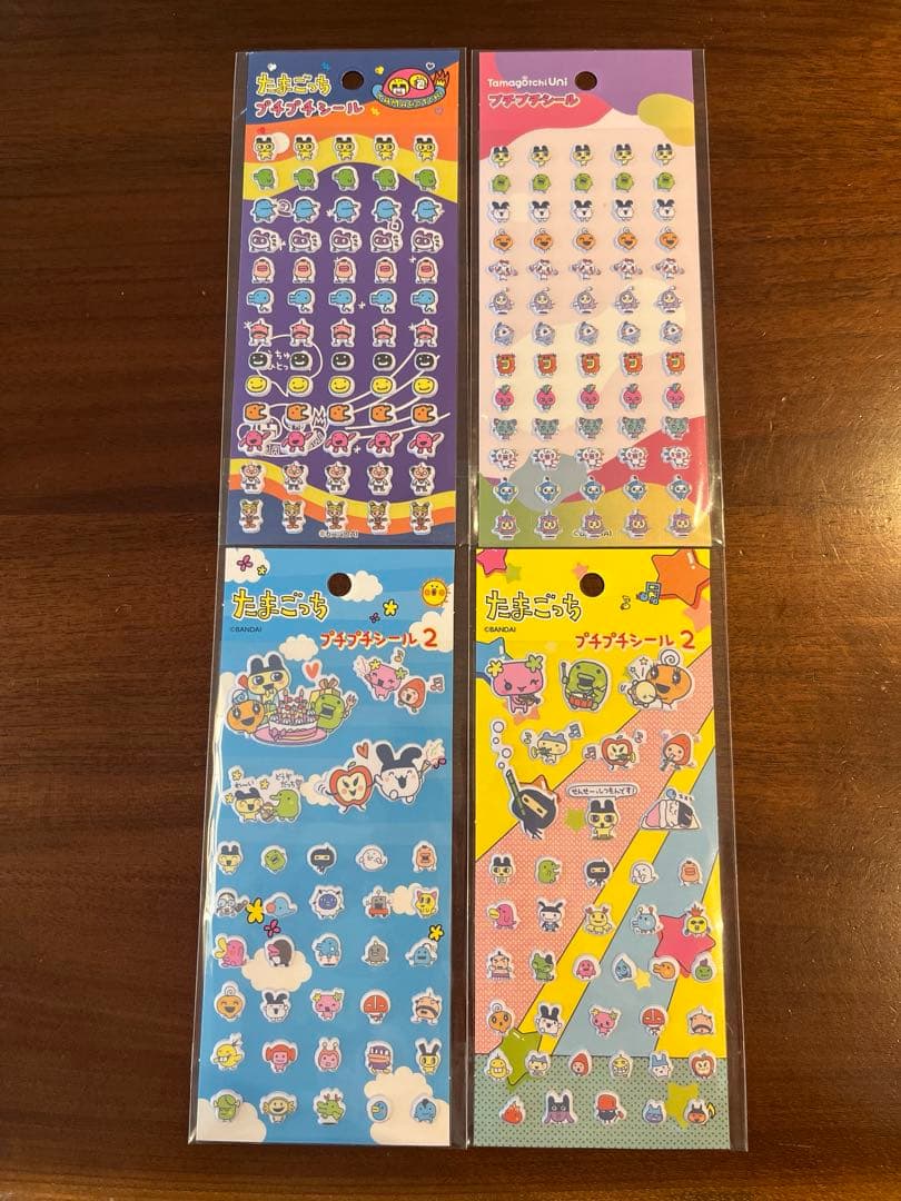 新品未開封⭐︎たまごっち シールバインダー たまもりシール6種 シール色々 12点