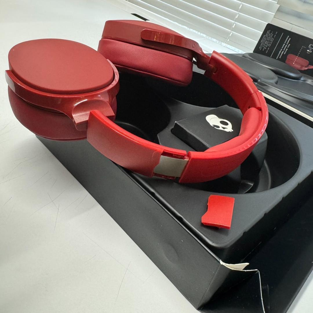 skullcandy ヘッドホン hesh 3 red S6HTW-K613