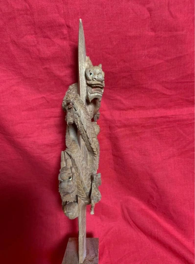 「超絶希少」だんじり　地車　太鼓台　櫓　木彫り　欅　龍　龍神　倶利伽羅不動明王