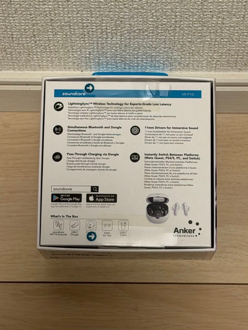 soundcore ワイヤレスVRイヤフォン VR P10