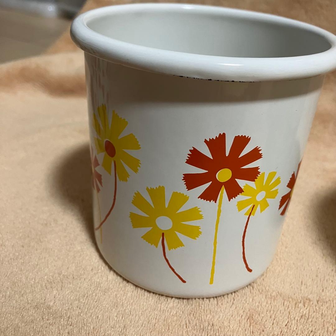 新品未使用！アリリアレトロ ホーロー キャニスター 4個セット