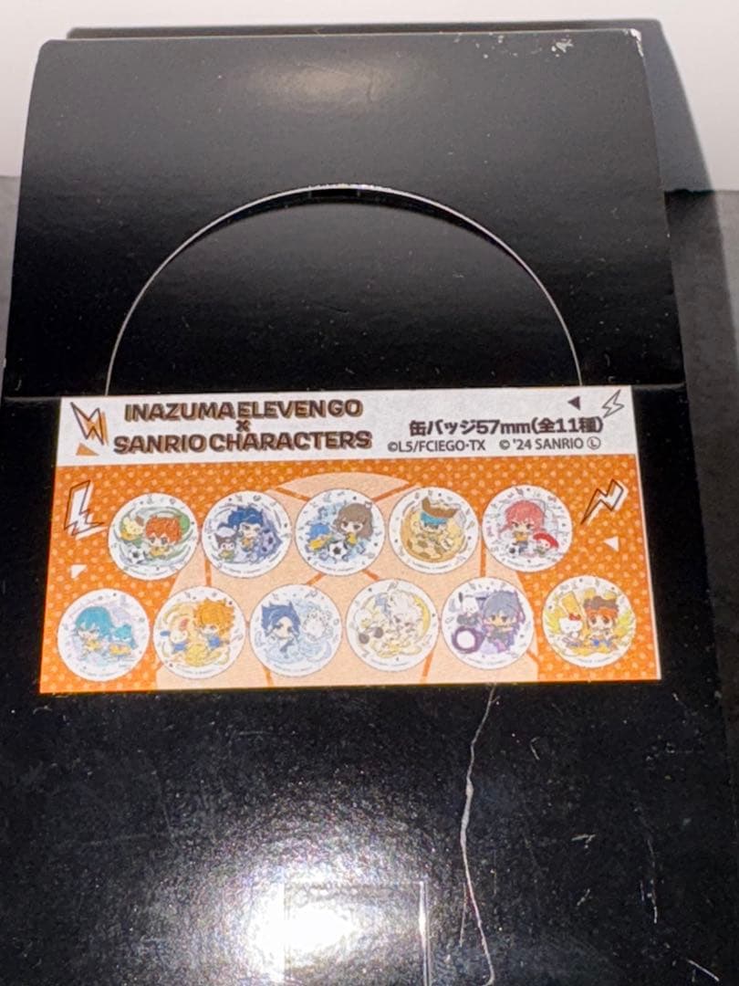 イナズマイレブン　GO サンリオキャラクターズ　缶バッジ　11個　1BOX