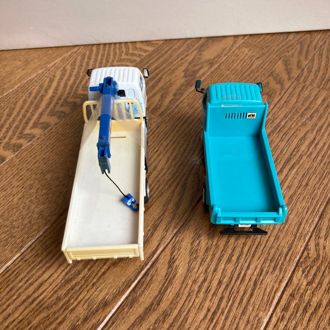 希少MTECH エムテック日野デュトロタダノカーゴクレーン車 横綱ダンプ 2台