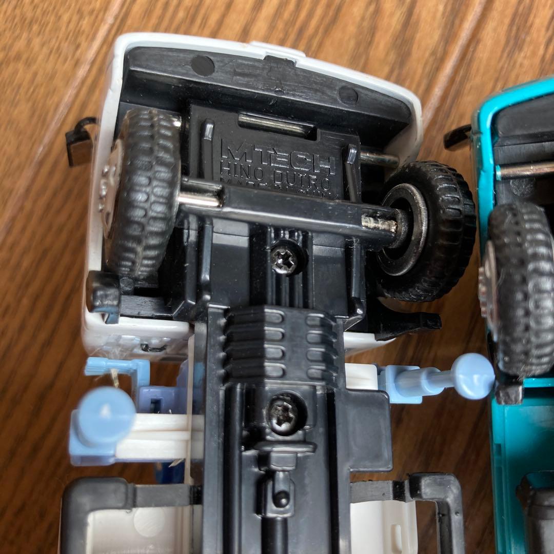 希少MTECH エムテック日野デュトロタダノカーゴクレーン車 横綱ダンプ 2台