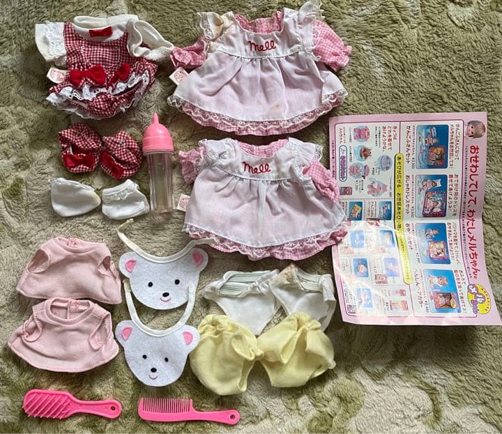 画像7目確認用　　最後値下げ　メルちゃん人形 と洋服セット