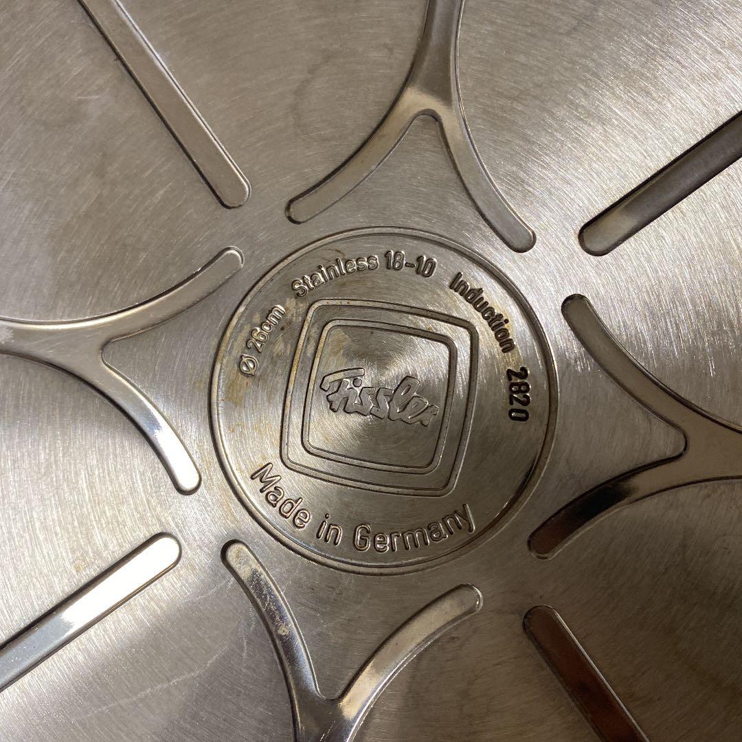 Yuka 　フィスラー　ステンレスフライパン