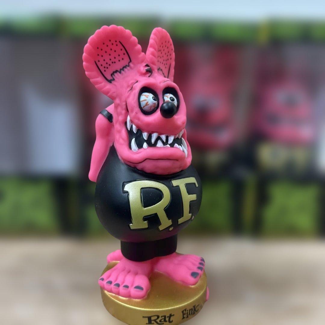 Funko ボブルヘッドラットフィンク ピンクカラー4体まとめ売りSET訳アリ