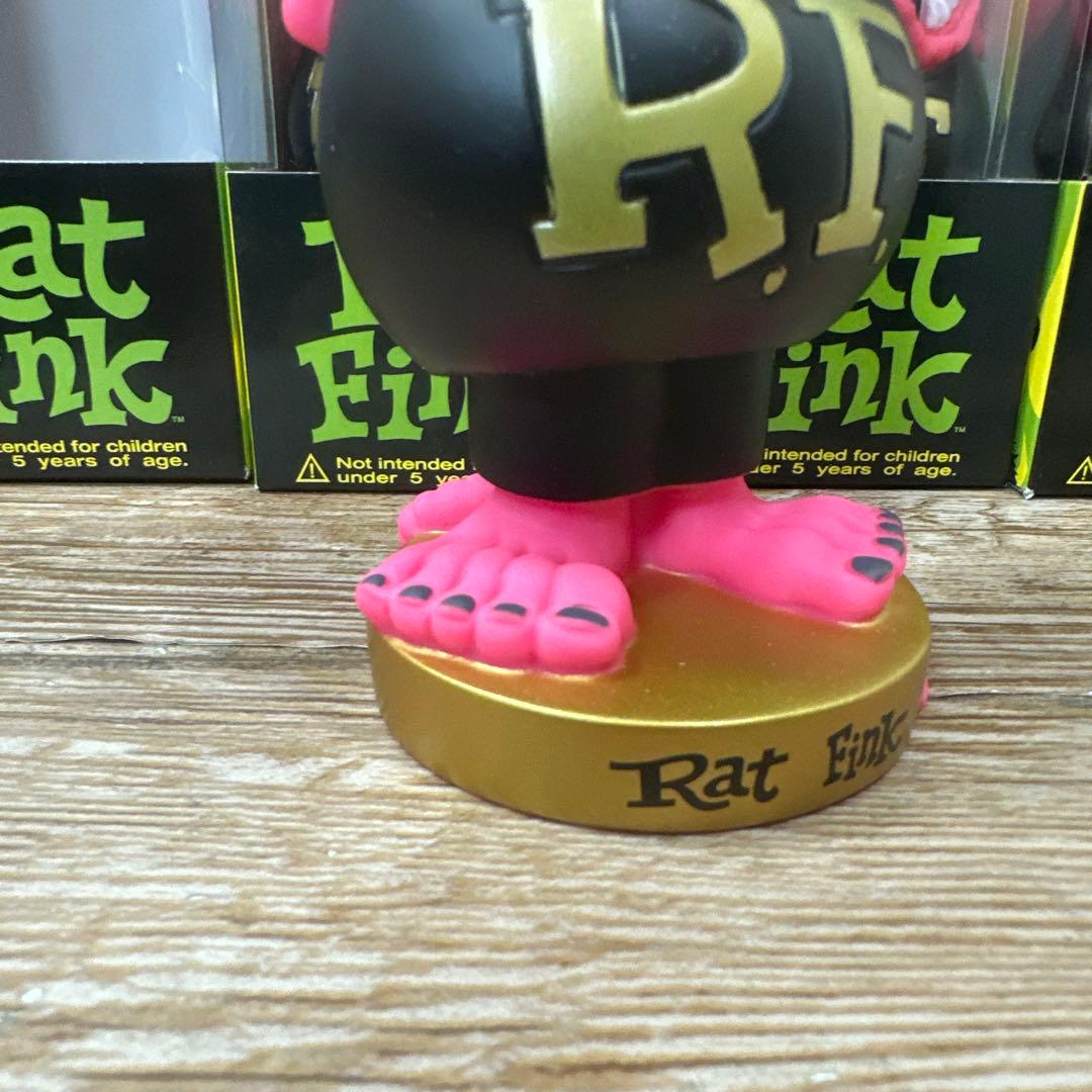 Funko ボブルヘッドラットフィンク ピンクカラー4体まとめ売りSET訳アリ