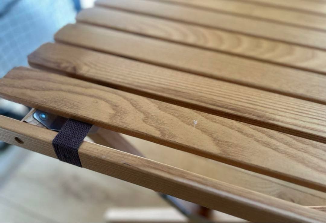 【美品】タラスブルバ　ウッドロールテーブル120