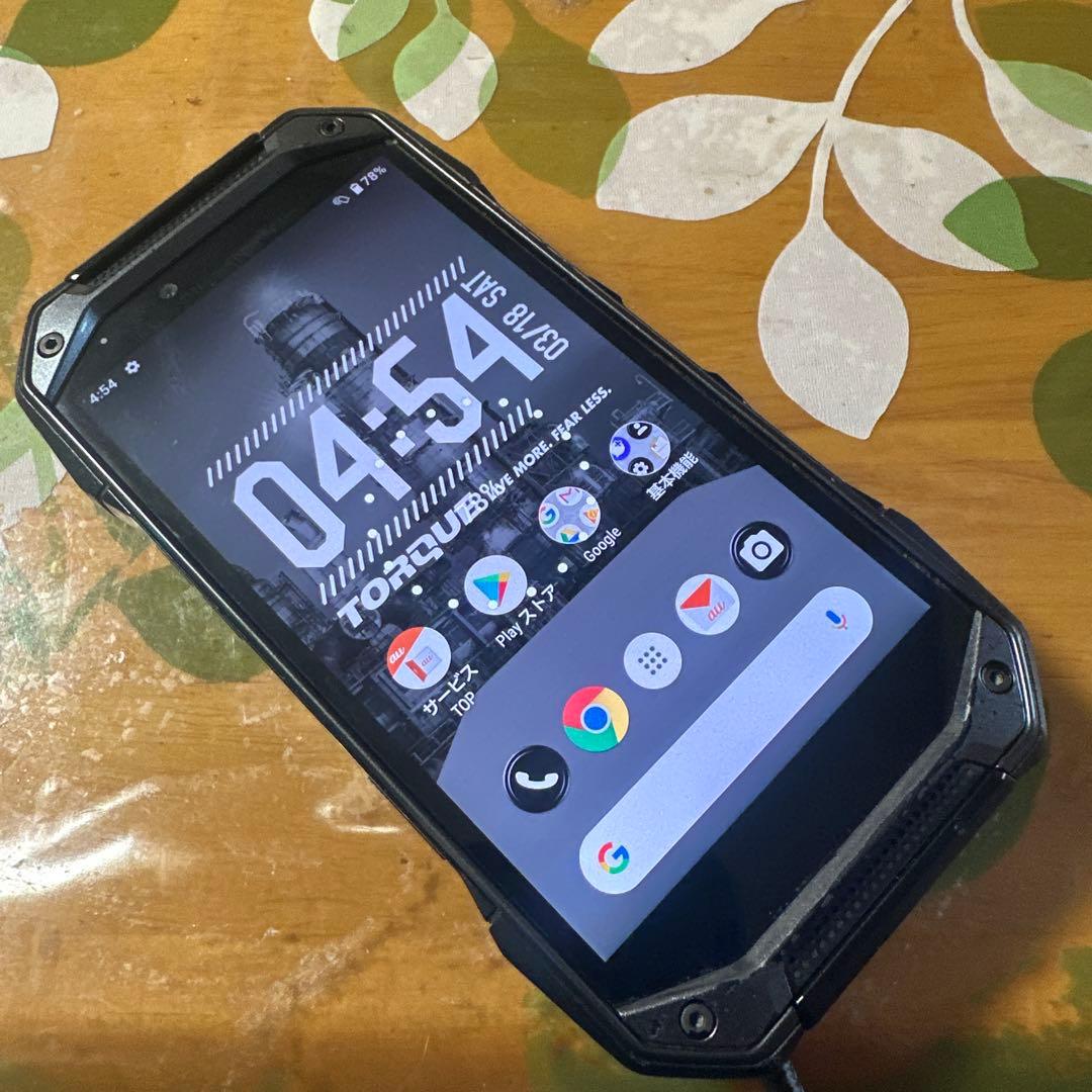 SIMフリー　京セラ TORQUE G04 KYV46 ⑤