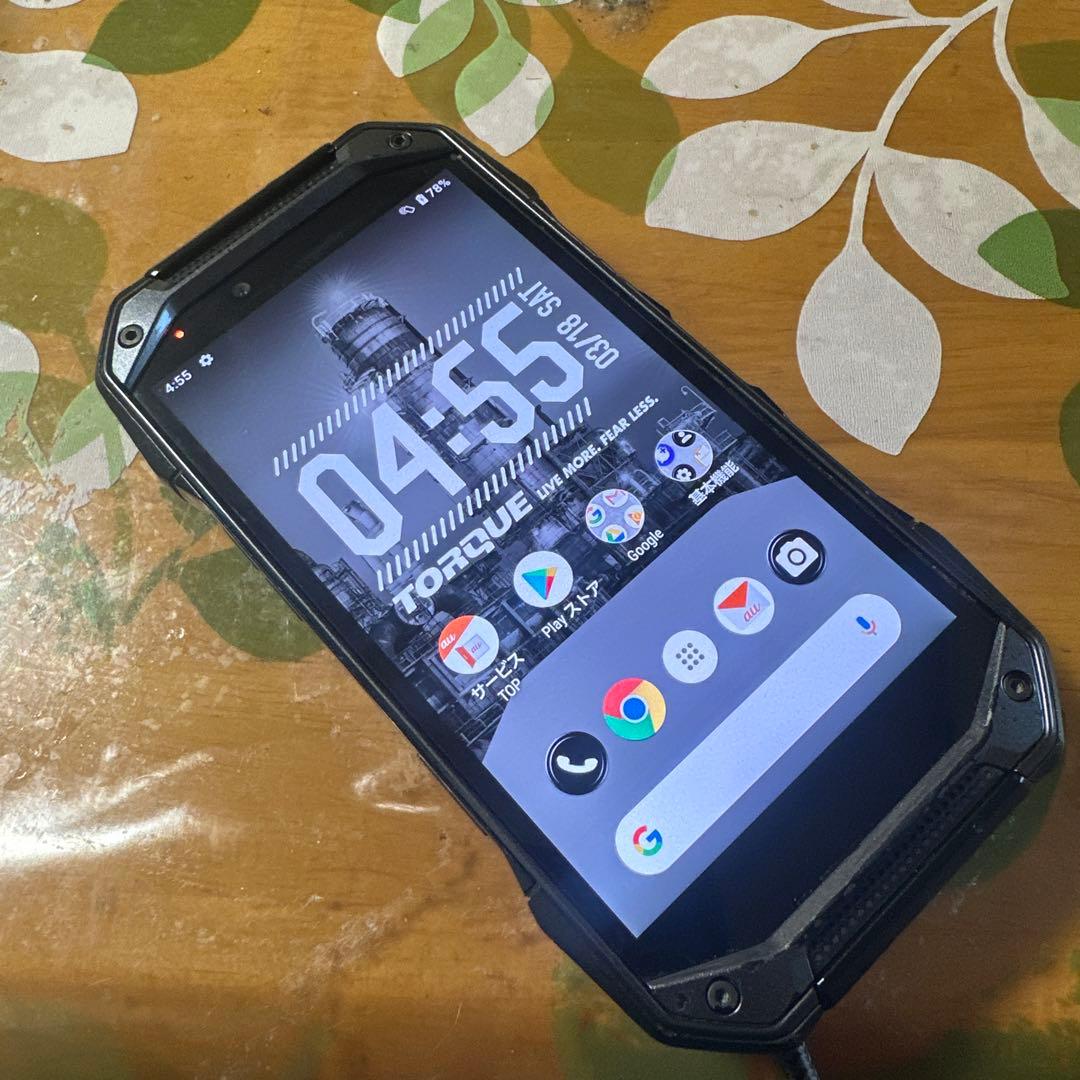 SIMフリー　京セラ TORQUE G04 KYV46 ⑤