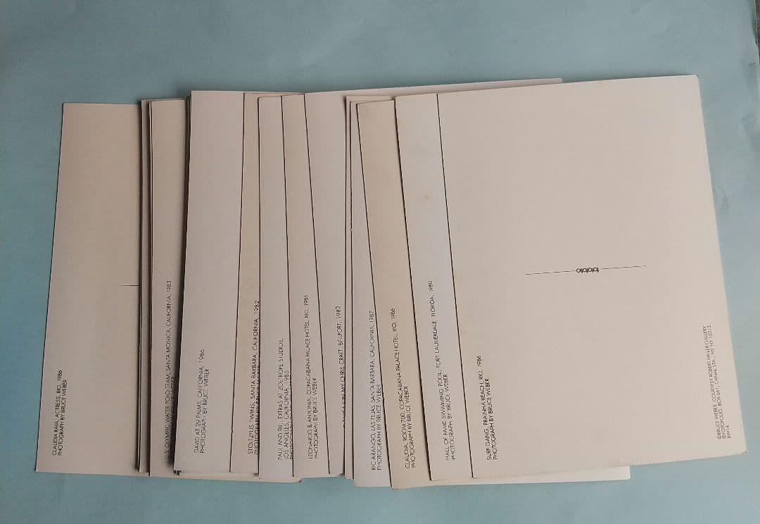 BRUCE WEBER モノクロポストカード24枚セット