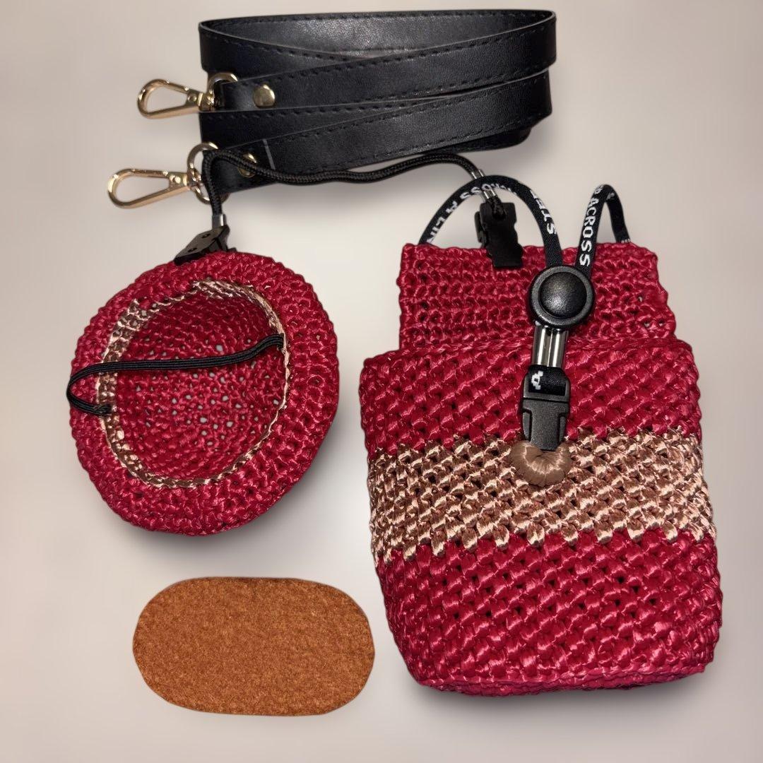 もすもすたん出品　 ロボホンのキャリーポーチ２つと麦わら帽子4つ