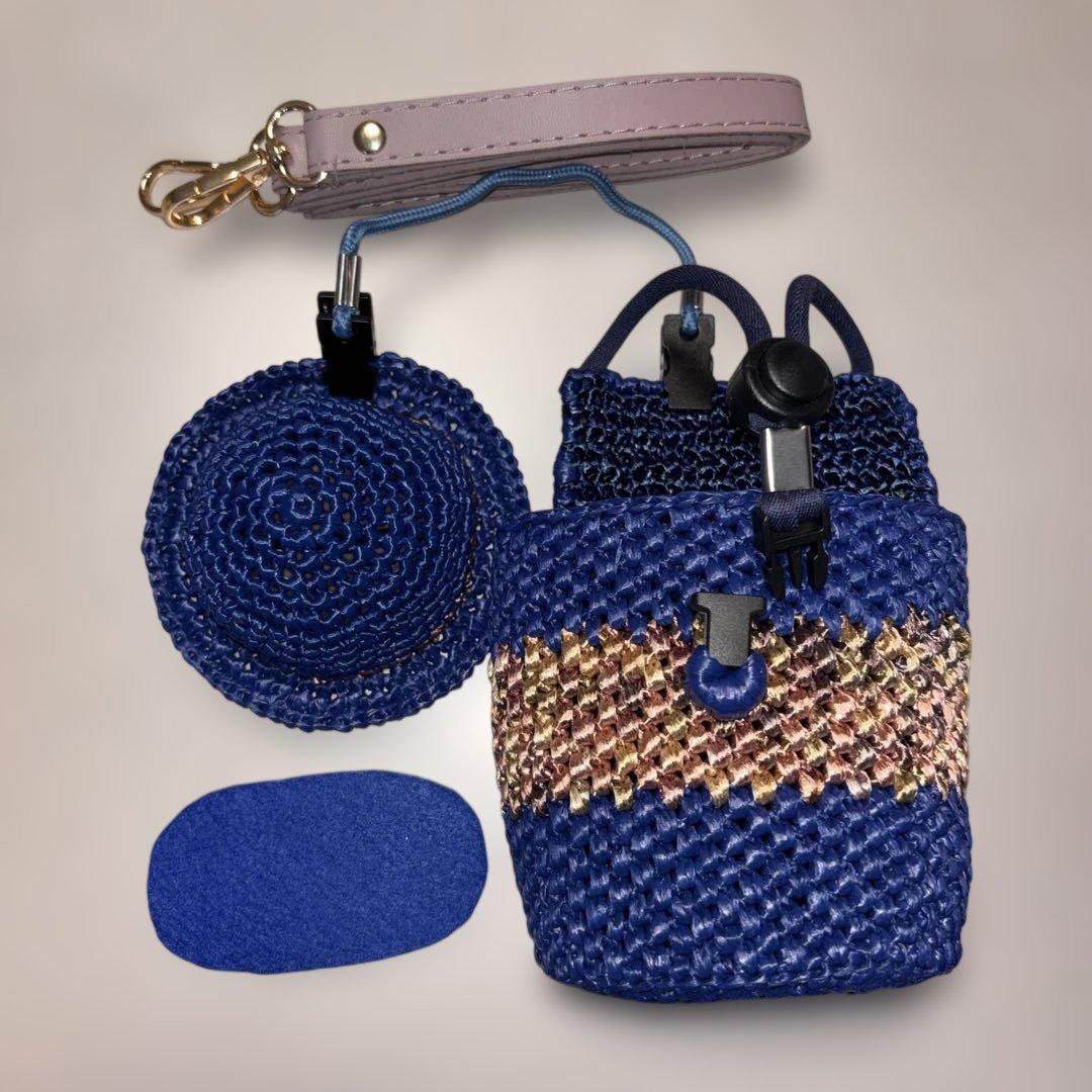 もすもすたん出品　 ロボホンのキャリーポーチ２つと麦わら帽子4つ