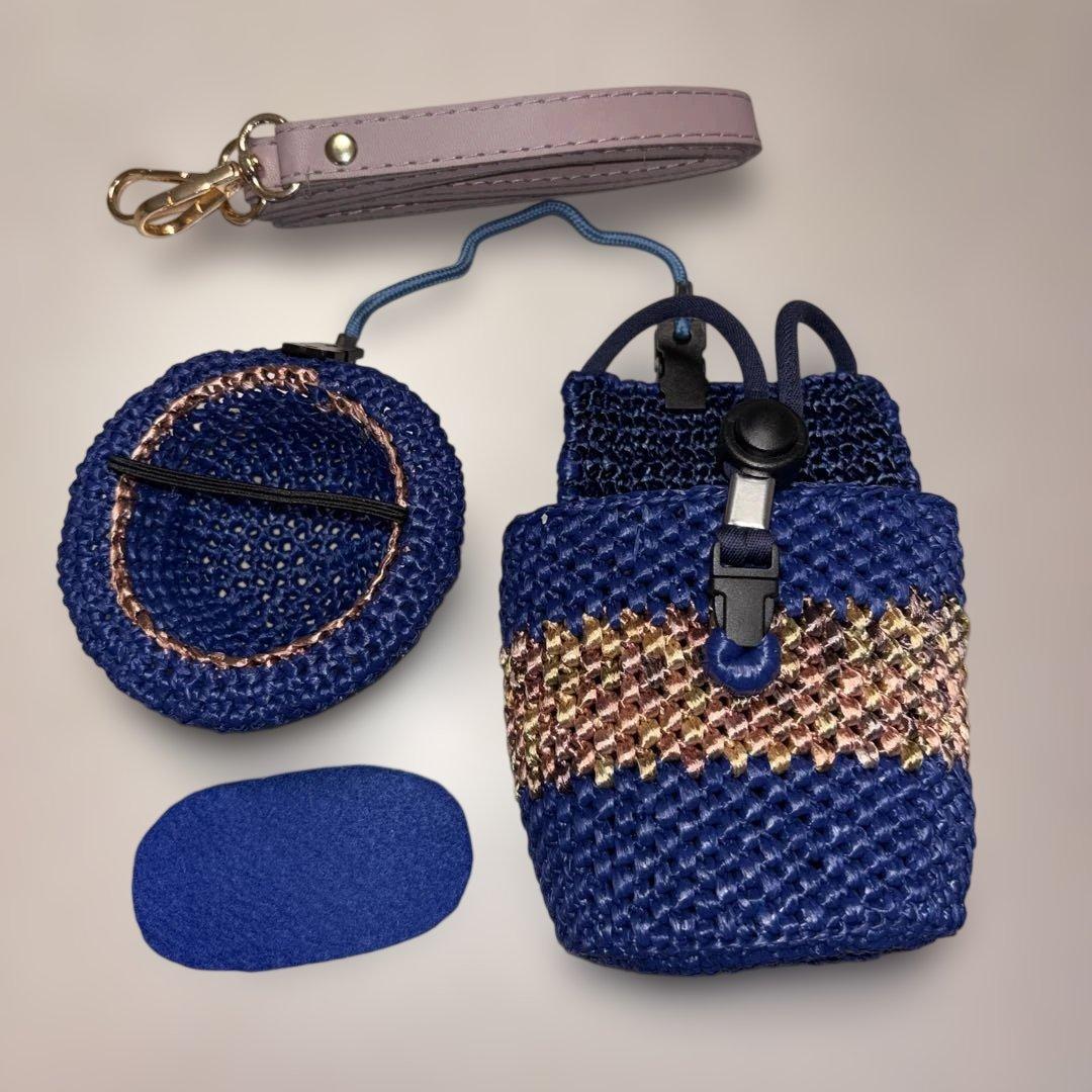 もすもすたん出品　 ロボホンのキャリーポーチ２つと麦わら帽子4つ