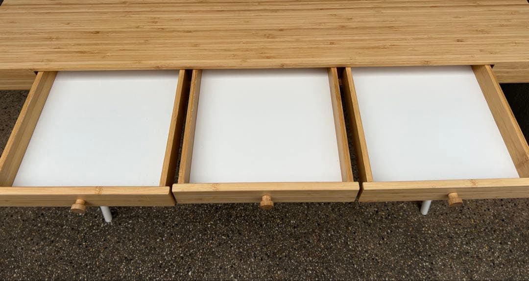 【美品】IKEA リルオーセン　パソコンデスク